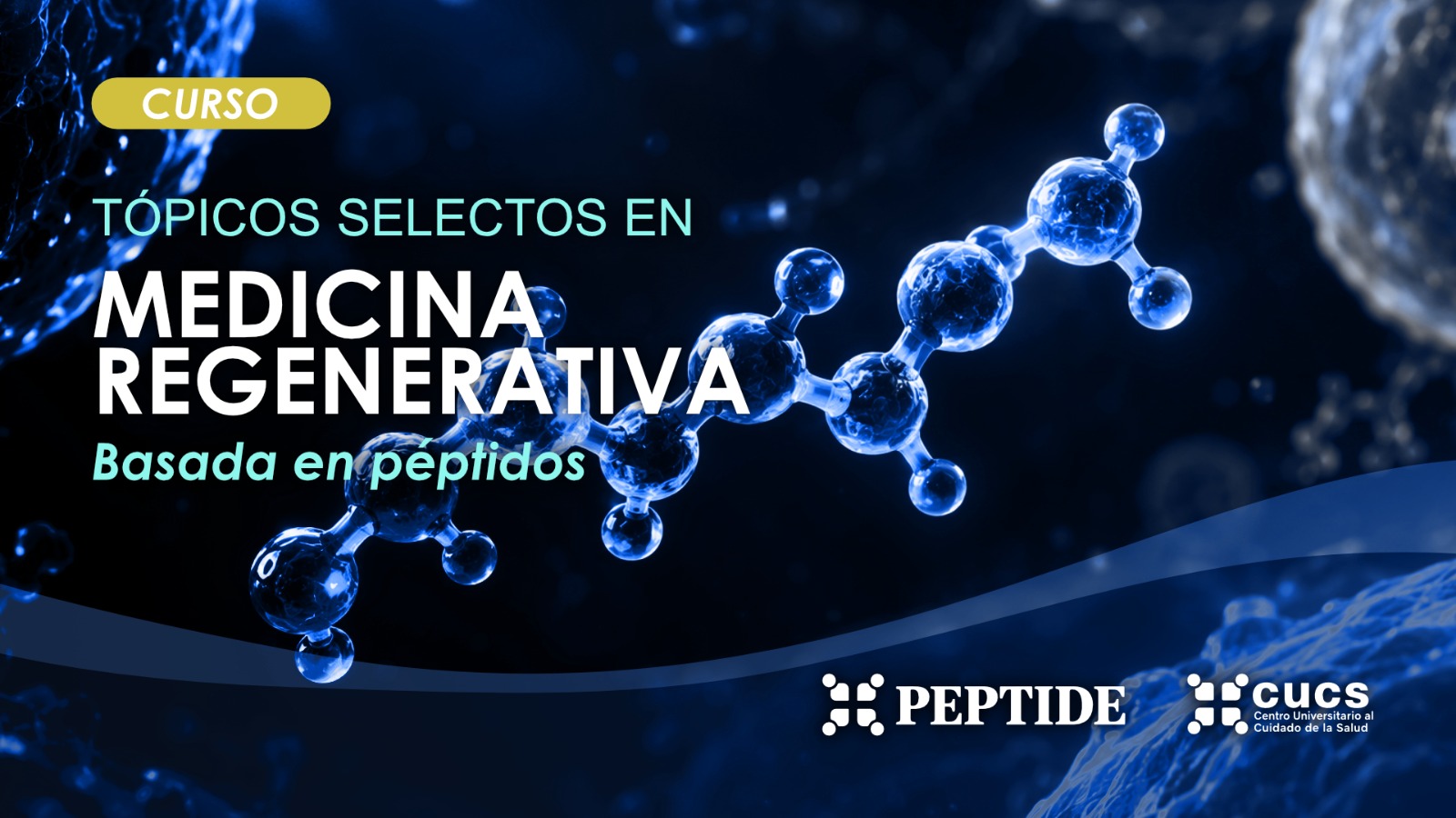 Portada de TÓPICOS SELECTOS DE MEDICINA REGENERATIVA BASADA EN PÉPTIDOS